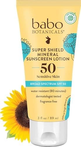 Babo Botanicals Sheer Mineral Sunscreen Loti… — Water Resistan