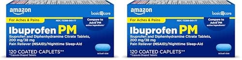 Amazon Basic Care Ibuprofen PM