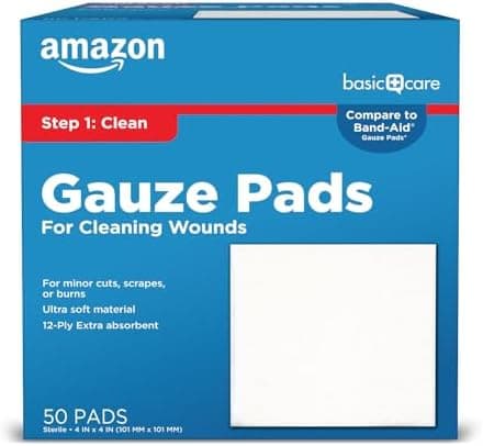 Amazon Basic Care Gauze Pads