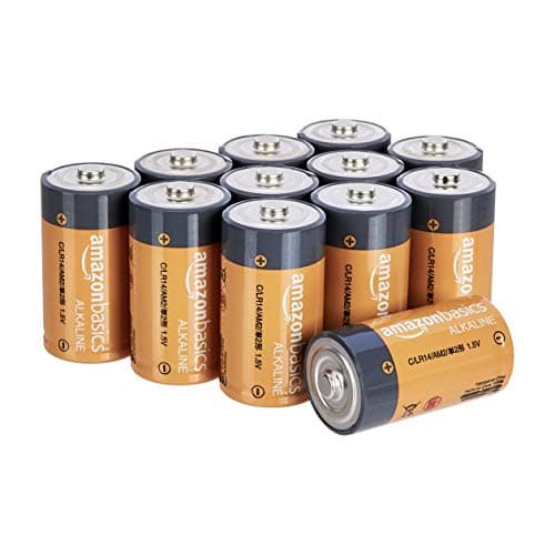 Amazon Basics C Cell All-Purpose Alkaline…, Long-lasting Power