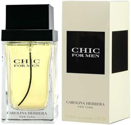 Carolina Herrera Chic for Men EDT Spray, Multi, 3.4 Fl Oz