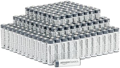Amazon Basics 150-Pack AA Industrial Alkaline Batte…, 1.5 Volt