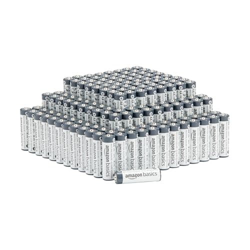Amazon Basics 150-Pack AA Industrial Alkaline Batteries