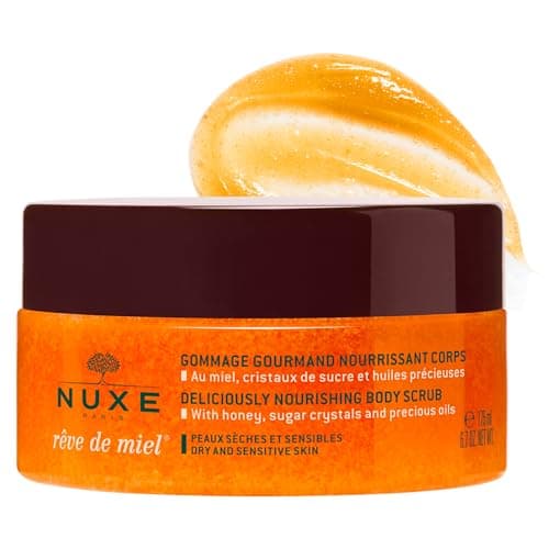 NUXE Rêve de Miel Nourishing Skin Exfoliator Body Scrub…