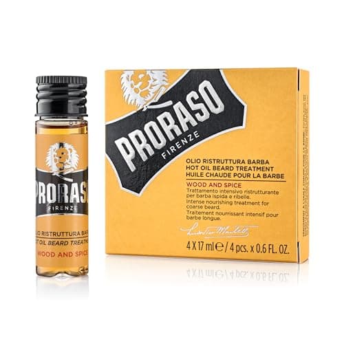 Proraso Hot Oil Treatment for Beards - Beard Oil for Dry Hair…