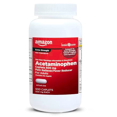 Amazon Basic Care Extra Strength Pain Relief