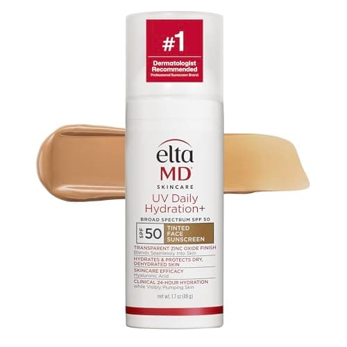 EltaMD UV Daily Hydration+ Tinted Face Sunscreen, SPF 50