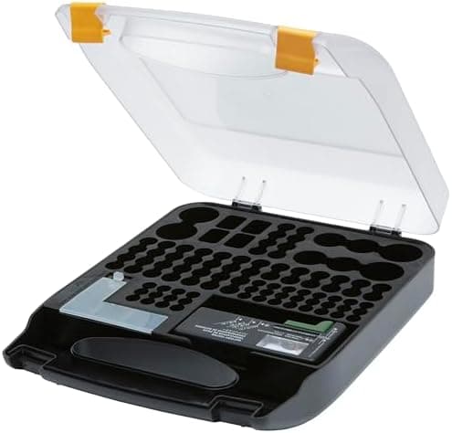 Amazon Basics Portable Battery Storage Case with Tester