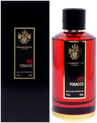 MANCERA Eau de Parfum Spray, Red Tobacco, 4 Fl Oz