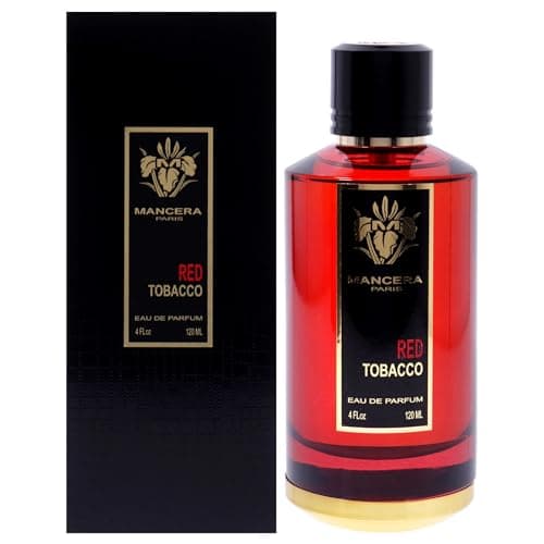 MANCERA Eau de Parfum Spray, Red Tobacco, 4 Fl Oz