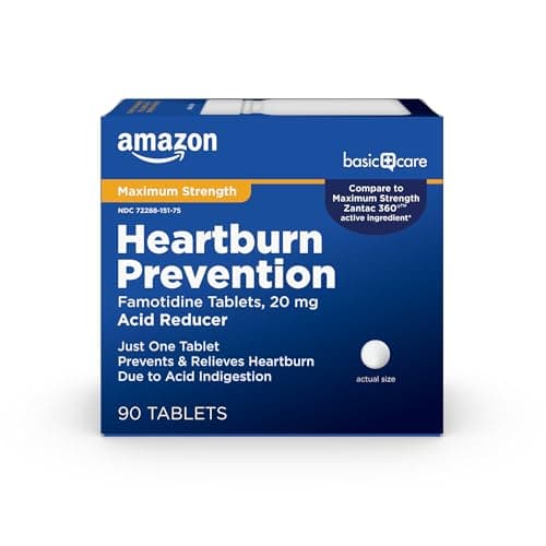 Amazon Basic Care Maximum Strength Famotidine 2…, Acid Reducer
