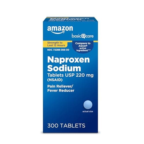 Amazon Basic Care Naproxen Sodium Tablets 220 mg
