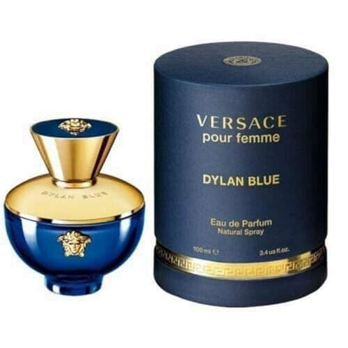 Versace Dylan Blue Pour Femme for Women Eau De Parfum…, 3.4 Oz