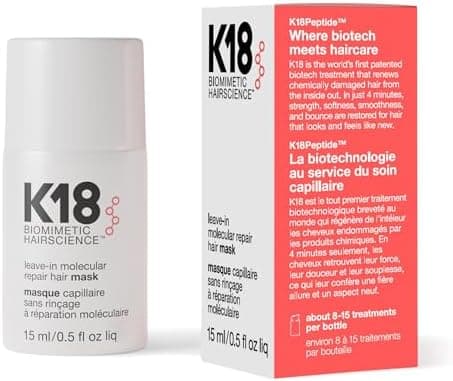 K18 Leave-In Molecular Repair Hair Mask - Peptide Hai… — Color