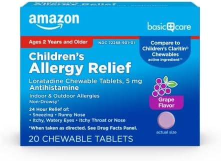 Amazon Basic Care Children's Allergy Relief