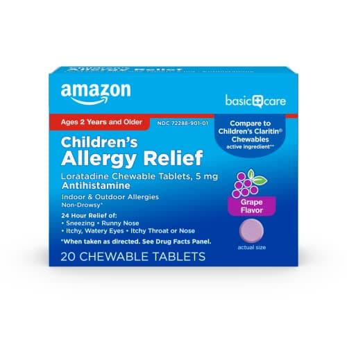 Amazon Basic Care Children's Allergy Relief