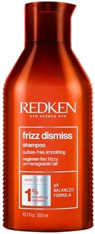 Redken Frizz Dismiss Shampoo – For Frizzy Hair, 10.1 Fl Oz
