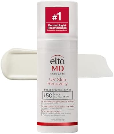 EltaMD UV Skin Recovery Untinted 100% Mineral…, SPF 50 1.7 oz