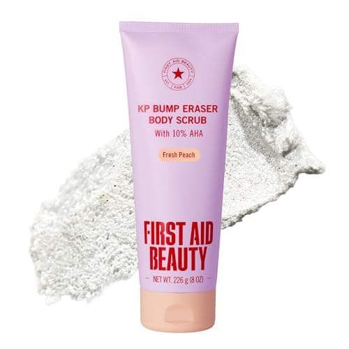 First Aid Beauty KP Bump Eraser Body Scrub with 10% AHA…