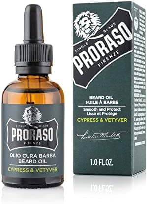 Proraso Cypress and Vetyver Beard Oil - Moisturizing Avocado