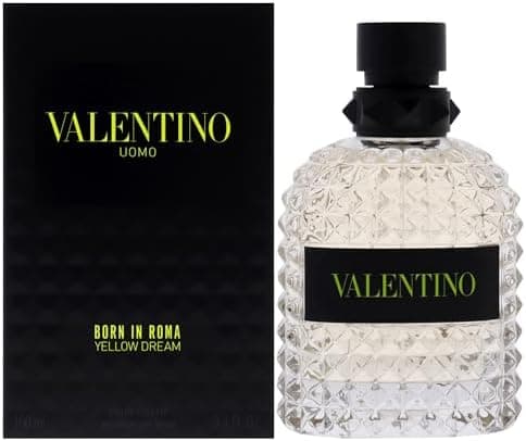 Valentino Uomo Born In Roma Yellow Dream for Men - 3.4 fl oz…
