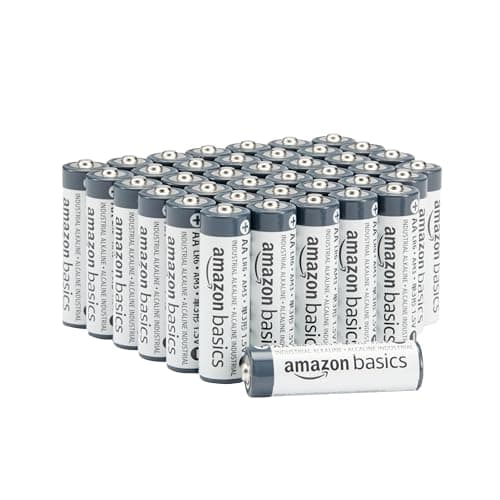 Amazon Basics 40-Pack AA Industrial Alkaline Batter…, 1.5 Volt