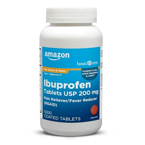 Amazon Basic Care Ibuprofen Tablets