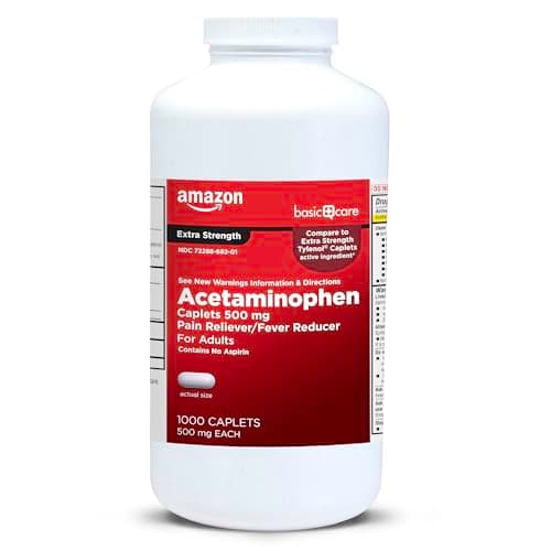 Amazon Basic Care Extra Strength Pain Relief
