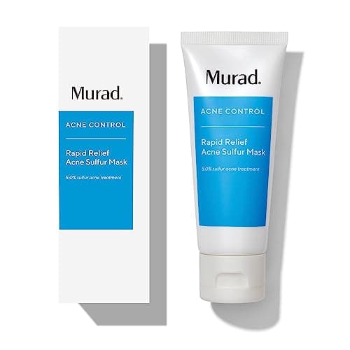 Murad Rapid Relief Acne Sulfur Mask – Clay Mask with Salicylic…