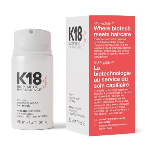 K18 Leave-In Molecular Repair Hair Mask - Peptide Hair…
