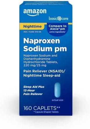 Amazon Basic Care All Night Pain Relief PM