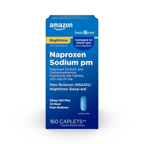 Amazon Basic Care All Night Pain Relief PM