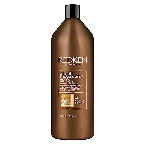 Redken All Soft Mega Curls Shampoo – For Curly &…, 33.8 Fl Oz