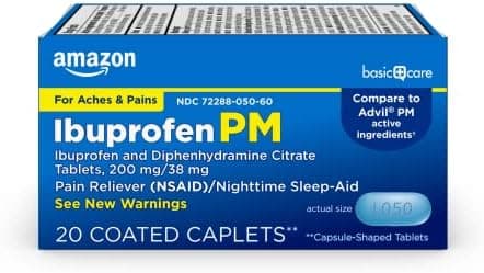 Amazon Basic Care Ibuprofen PM