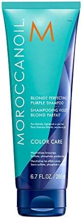 Moroccanoil Blonde Perfecting Purple Shampoo, 6.7 Fl Oz