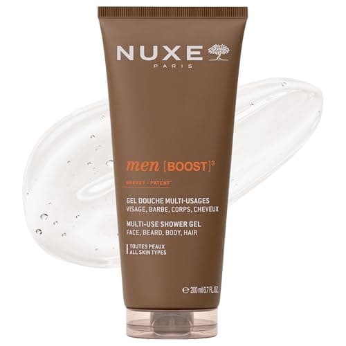 NUXE Men Body Wash, Shower Gel for Face, Body, Hair & Beard…