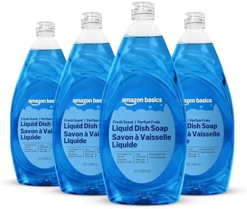 Amazon Basics Dish Soap, Fresh Scent