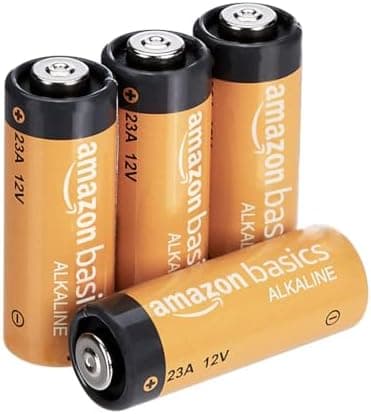 Amazon Basics 4-Pack 23A Alkaline Battery, 12 Volt