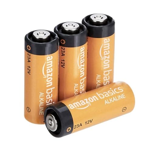 Amazon Basics 4-Pack 23A Alkaline Battery, 12 Volt