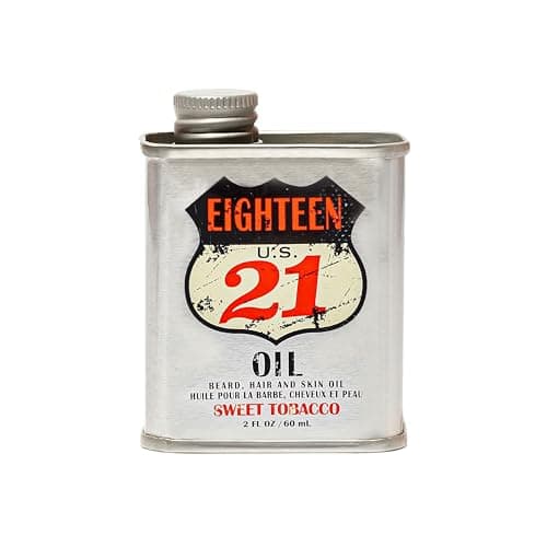 18.21 Man Made Hair, Skin & Beard Oil for Men Sweet… — Jojoba