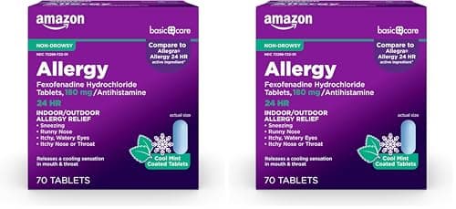 Amazon Basic Care Allergy Relief, 24 Hour