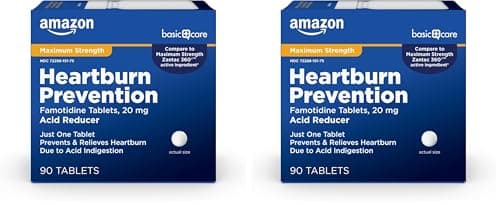 Amazon Basic Care Maximum Strength Famotidine 2…, Acid Reducer