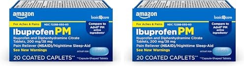 Amazon Basic Care Ibuprofen PM