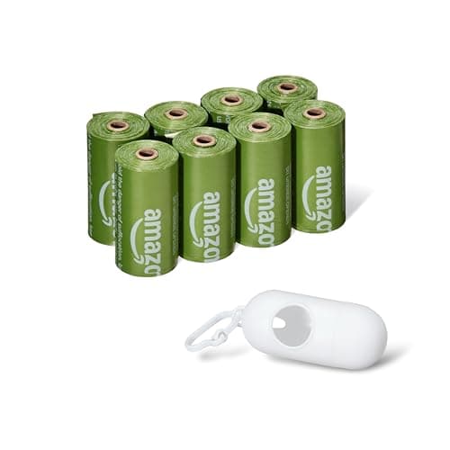 Amazon Basics Dog Poop Bags, 120 Count
