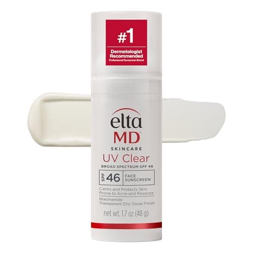 EltaMD UV Clear Untinted Face Sunscreen with Zinc Oxi…, SPF 46