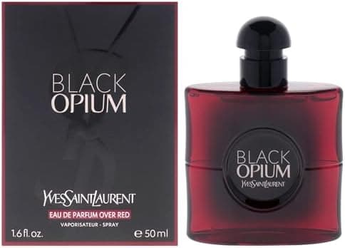 Yves Saint Laurent Black Opium Over Red for Women - 1.6 oz…
