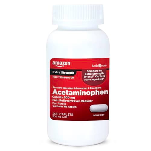 Amazon Basic Care Extra Strength Pain Relief