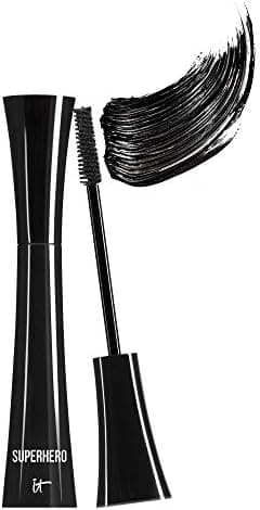 IT Cosmetics Superhero Volumizing Mascara - Black…, 0.3 fl oz)