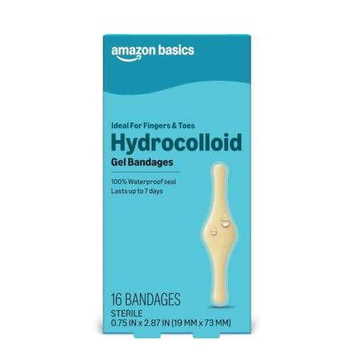 Amazon Basics Hydrocolloid Gel Banda…, Fingers & Toes 16 Count
