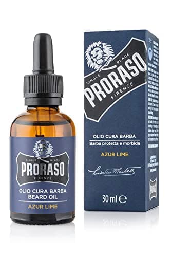 Proraso Azur Lime Beard Oil - Moisturizing Avocado, Sunflower